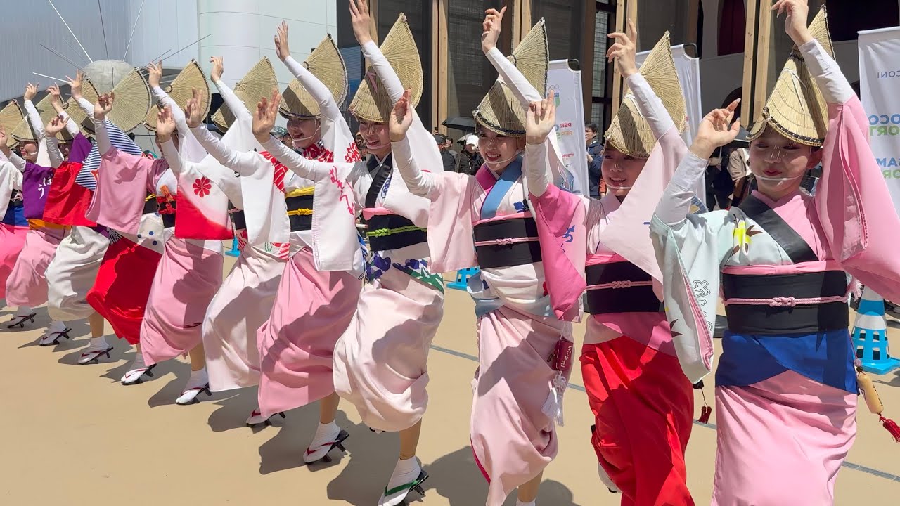 阿波おどり振興協会 選抜 世界が踊る日 イタリアパビリオン EXPO2025 5月2日 大阪・関西万博