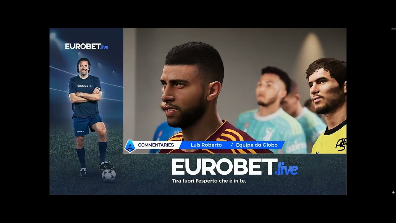 Serie A Roma x Juventus no Pes