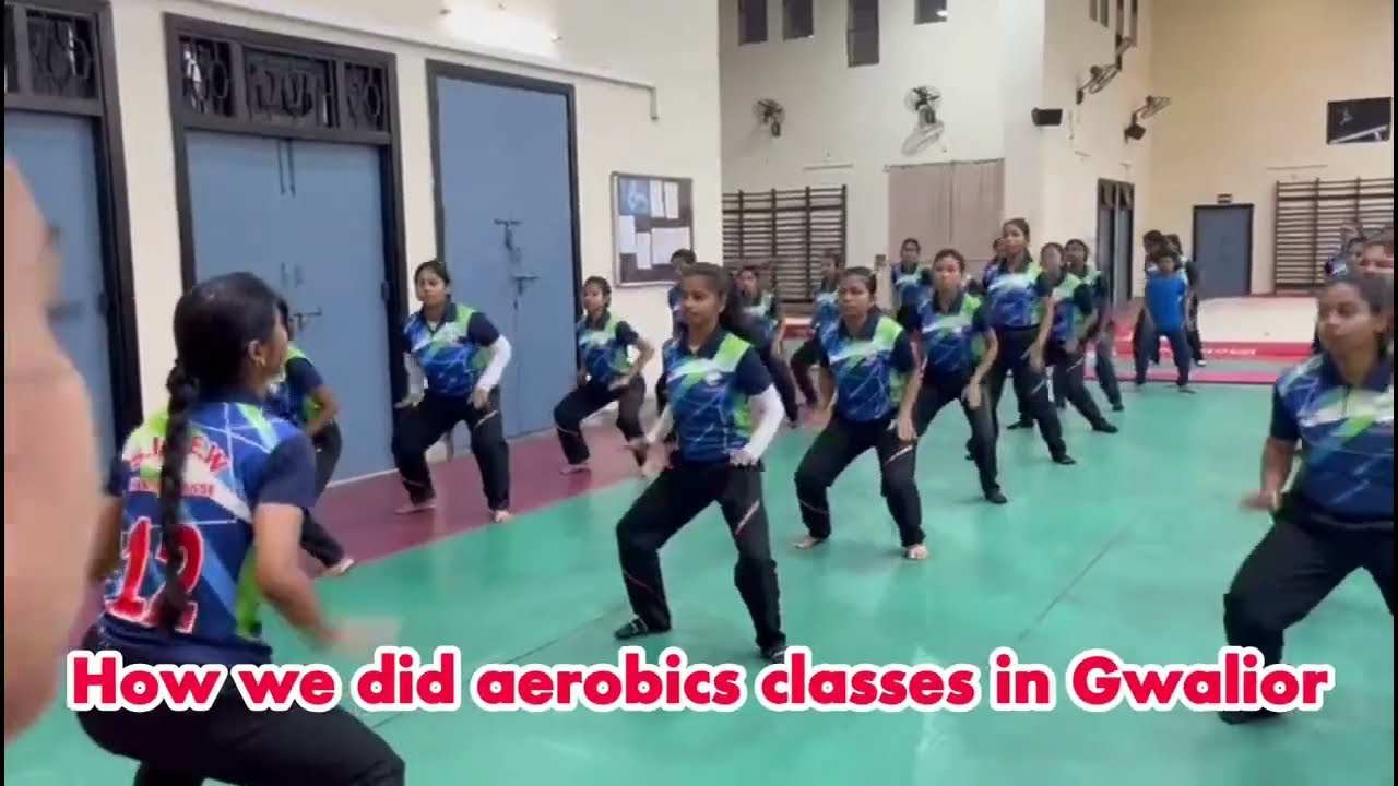 How we did aerobics classes at Gwalior LNIPE  | PHYSICAL EDUCATION | #lnipe