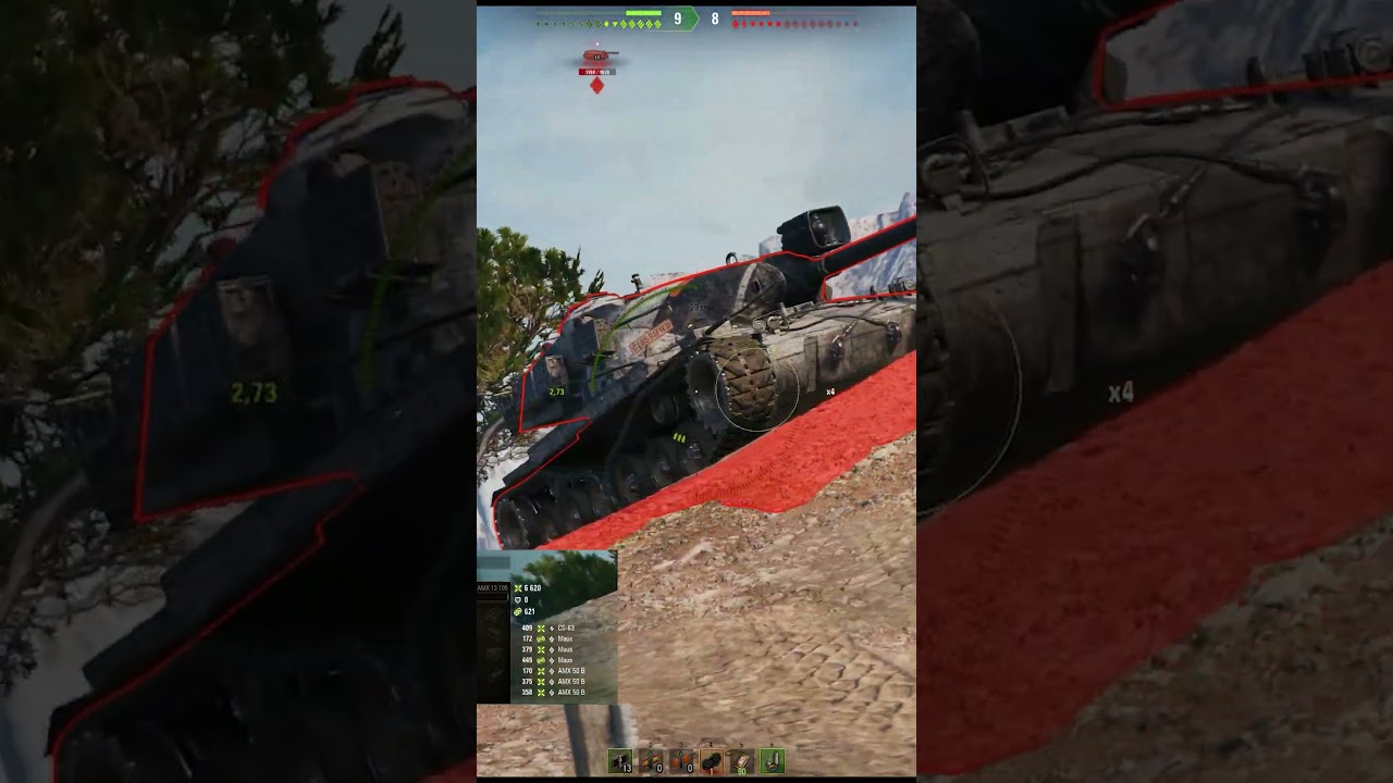AMX13 105 Worldoftanks 2.0  #lesta #wot #wargaming #worldoftanks #gaming #gameplay #миртанков