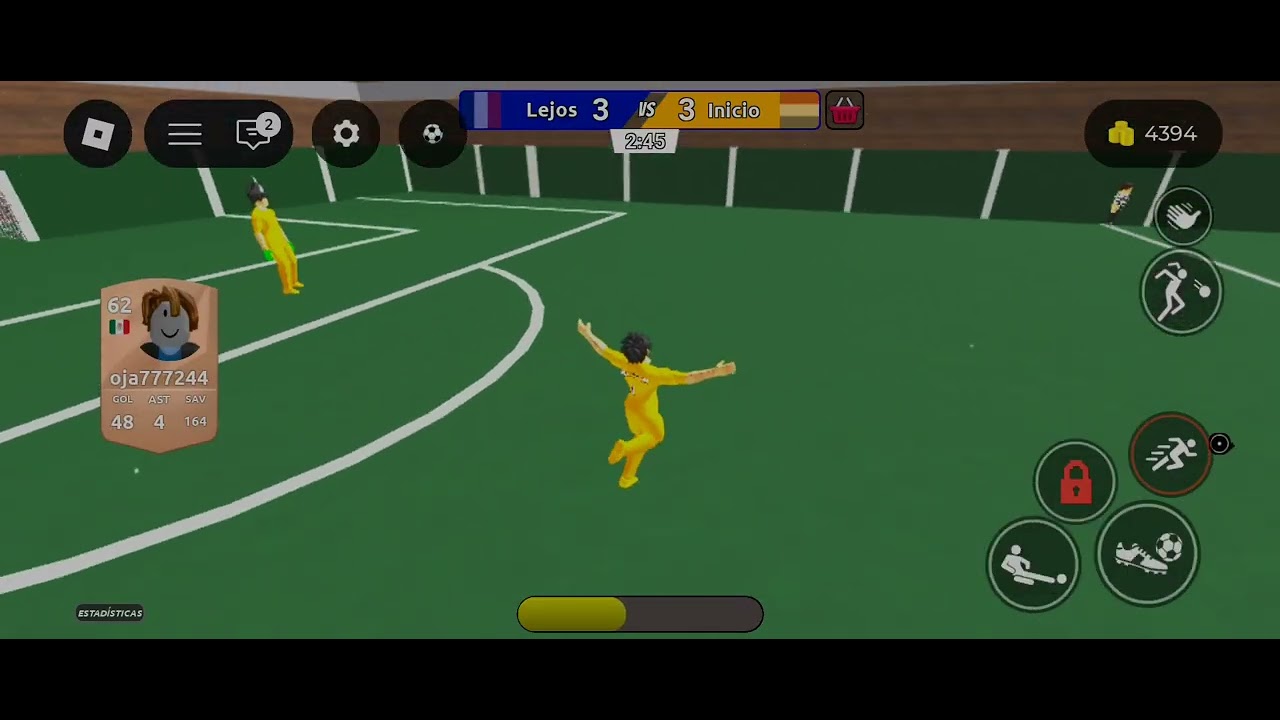 Jugando realistic street soocer Francia 8-7 países bajos 
