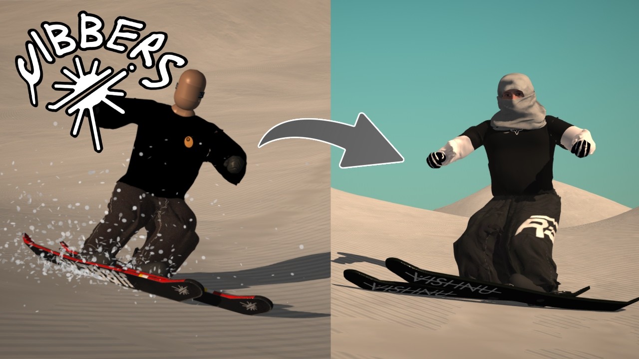 I Put My REAL Clothes in Jibbers Ski Game (Here’s How)