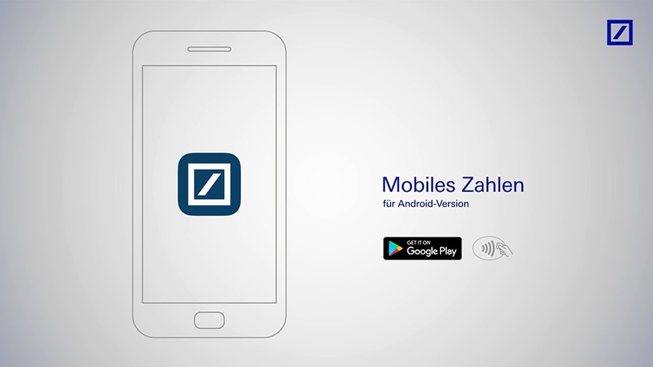 Bezahlen mit der &bdquo;Deutsche Bank Mobile&ldquo;-App