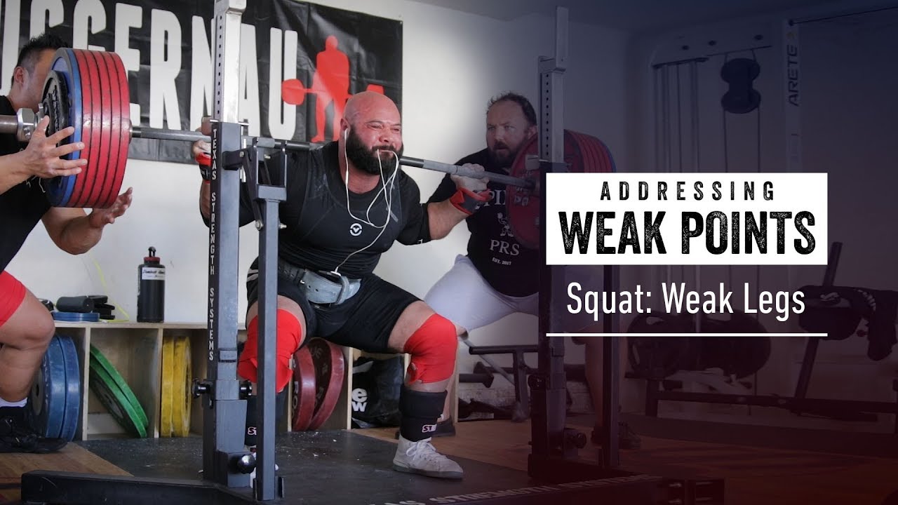 Addressing Weak Points | Squat | Weak Legs | JTSstrength.com