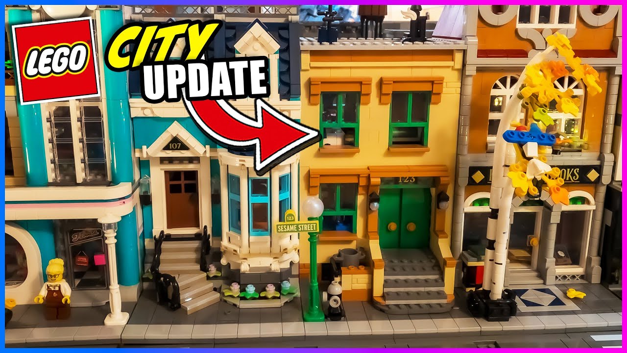 I Built Another Re-MOC & It Fits Perfectly! LEGO City Update 2021