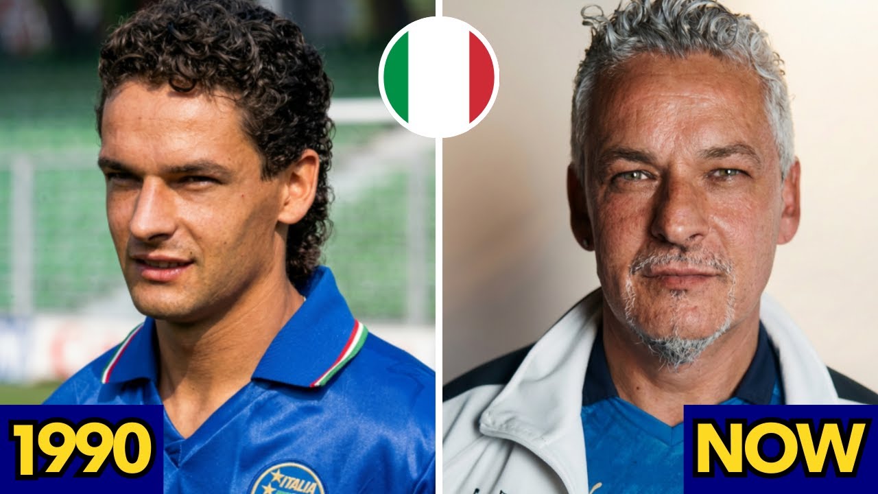 🇮🇹 Italy ⚽ World Cup 1990 Squad – Then and Now | Football History