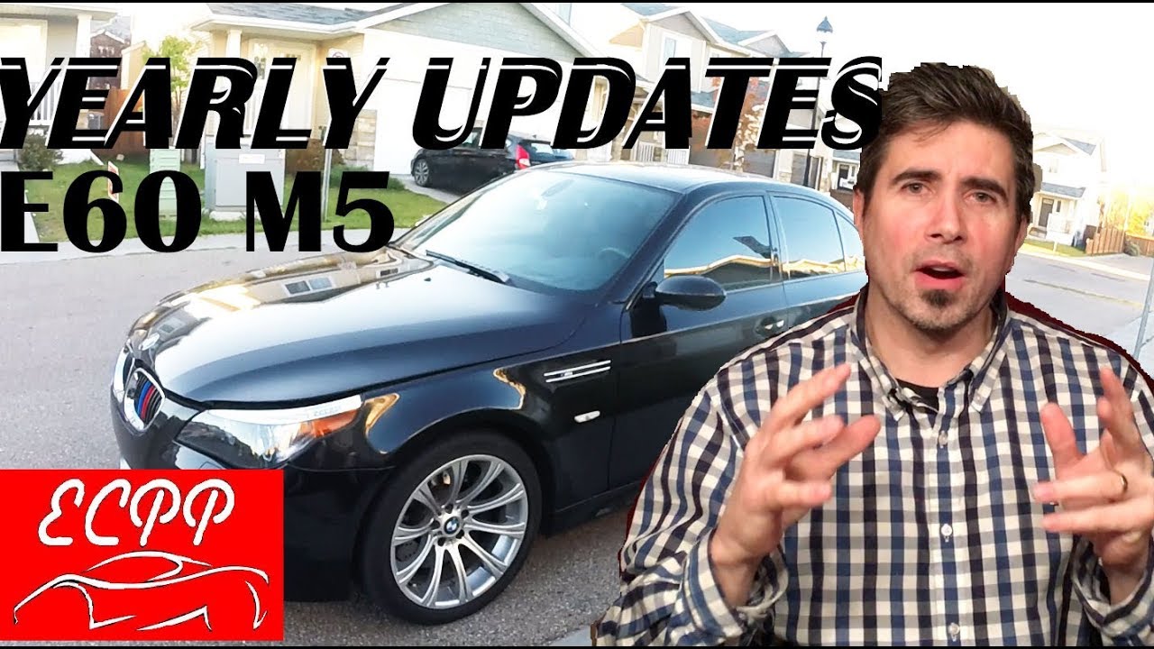 BMW E60 M5 Yearly Model Updates and Improvements
