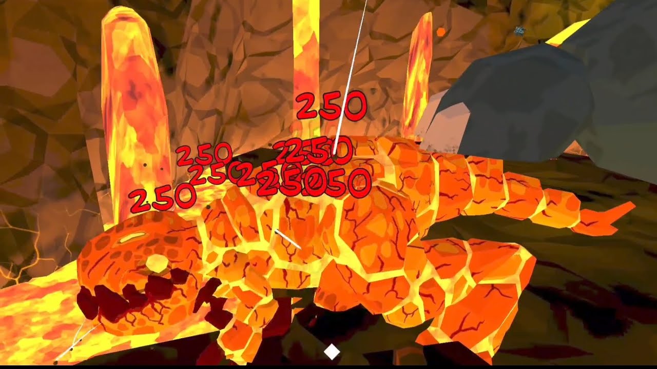 Defeating the magmadon in UG #UG #VR #META