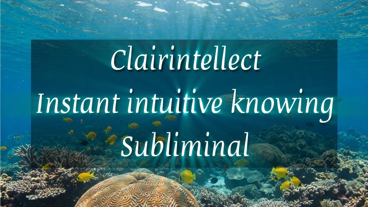 Instant knowing 😱 Enhance Clairintellect ability ┃ Subliminal ┃ Requested video