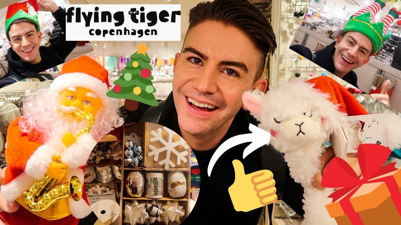 COME SHOP WITH ME *NEW IN* FLYING TIGER CHRISTMAS 2019 DECOR GIFT IDEAS | MR CARRINGTON