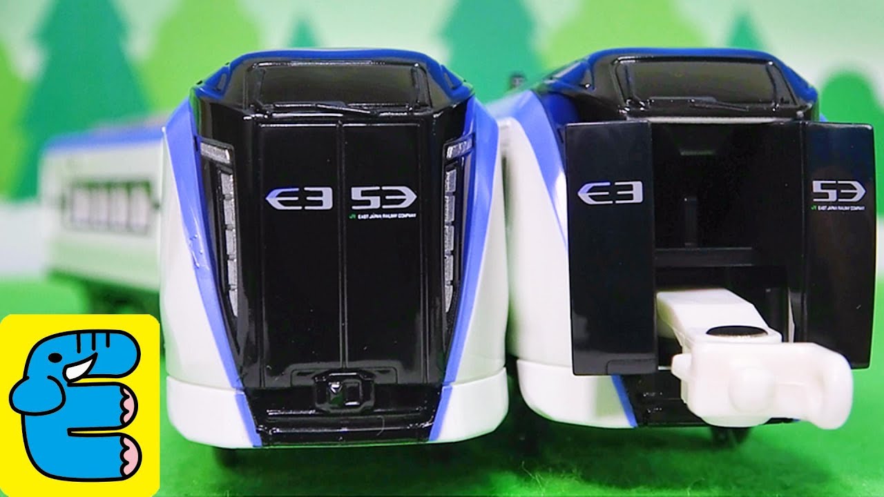 プラレール E353系あずさ(専用連結仕様) 特急電車 Plarail Series E353 Azusa (Exclusive Couple Specification) [Eng Subs]