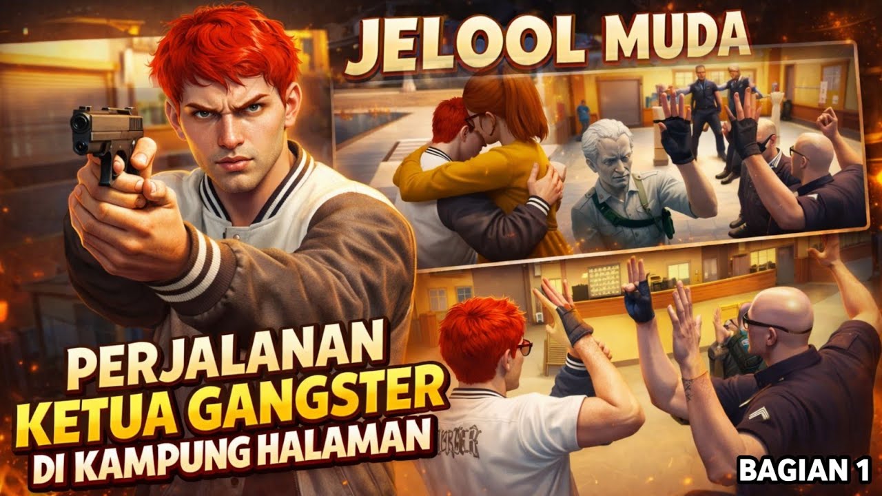 PERJALANAN KETUA GANGSTER!! JELOOL MUDA #1 - GTA V ROLEPLAYER
