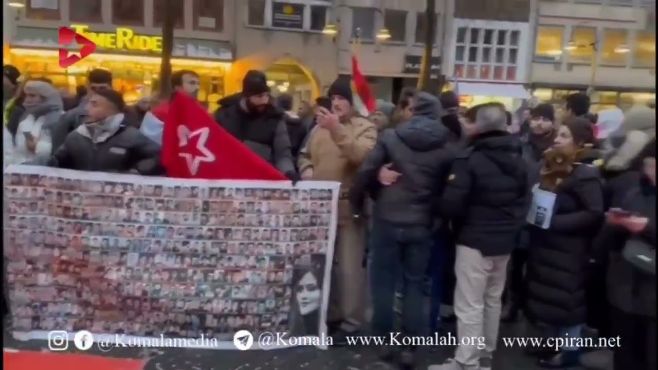Demonstration der Kurdinnen und Kurden in K&ouml;ln gegen die Islamische Republik، 10.1.2029
