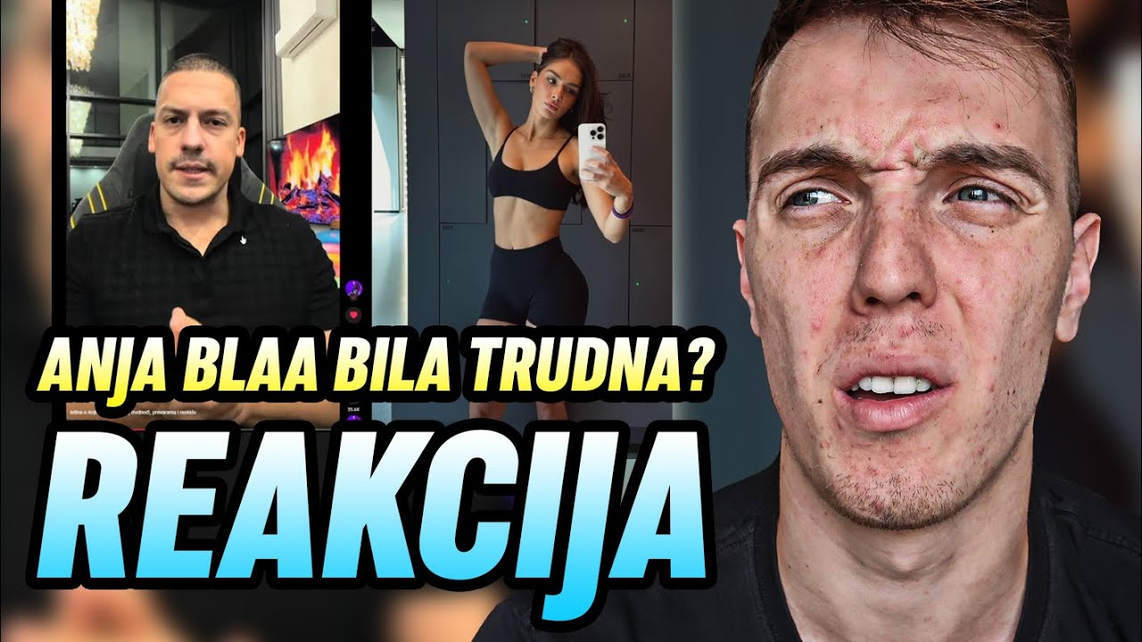 ANJA BLAA LAGALA DA JE TRUDNA? - CHODA REAKCIJA - BAKA ISTINA O ANJI BLAA