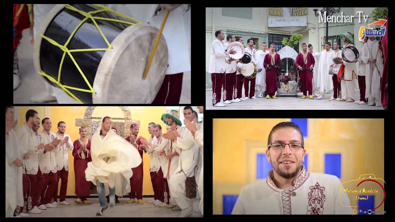 Groupe salihine et l'&eacute;quipe el Monchar Tv