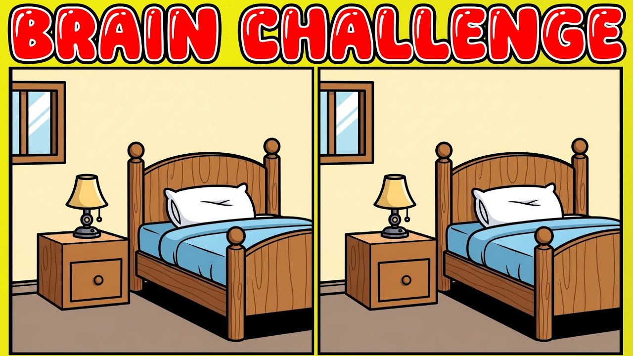 【Spot the difference】🎯 Brain Fitness: HARD 90-Second Challenge