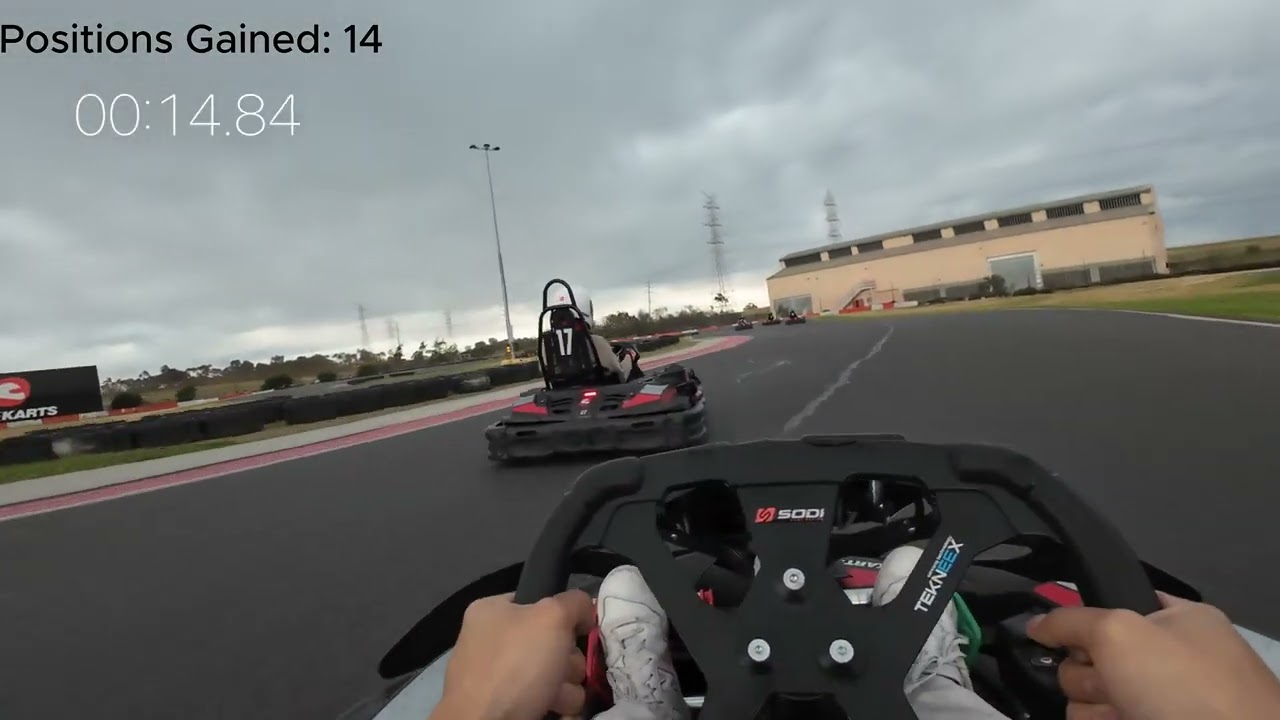 What Its Like Racing In The Rain (Ace Karts Onboard)