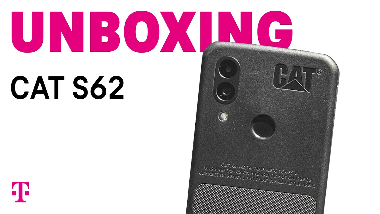 Распаковка Cat S62 &mdash; надёжный телефон, который не остановится | T-Mobile
