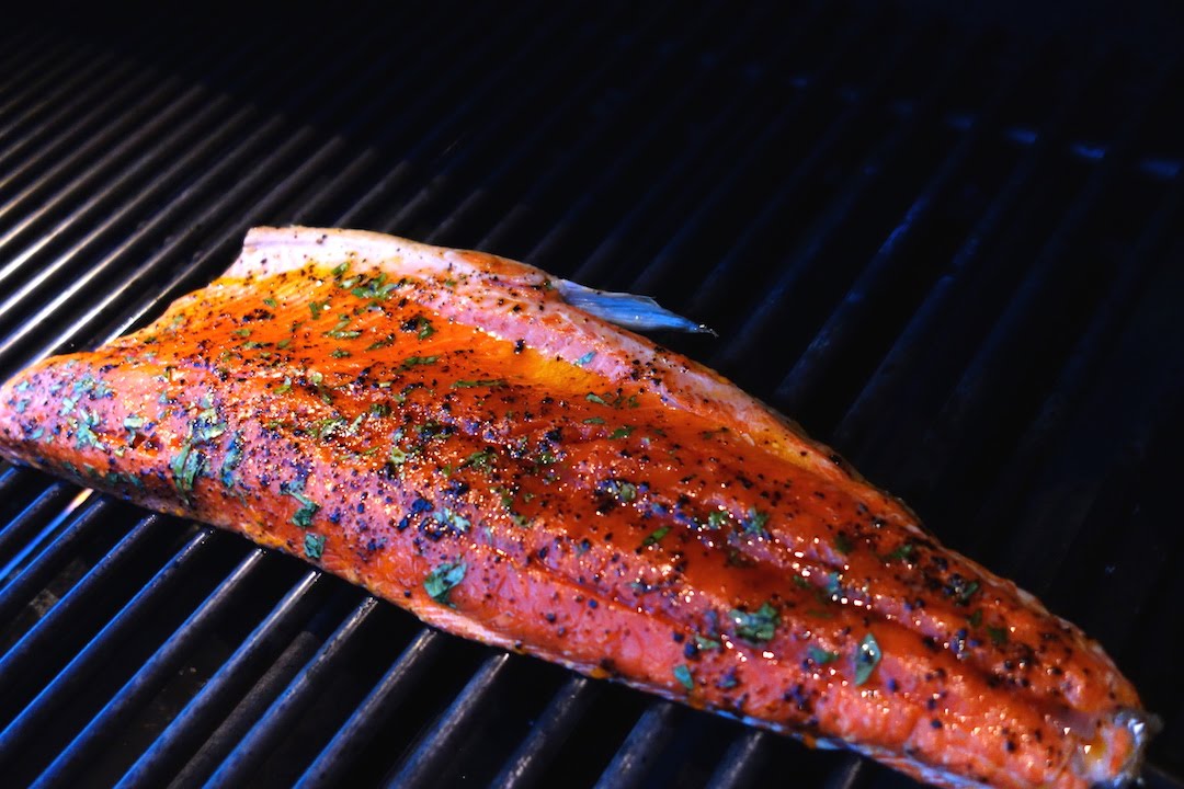 Grilled Sockeye Salmon | Christine Cushing