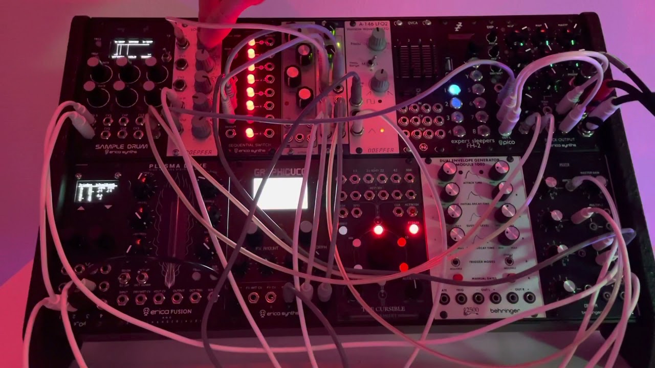 Modular Techno Jam w/Erica Synths, Doepfer, Pittsburgh
