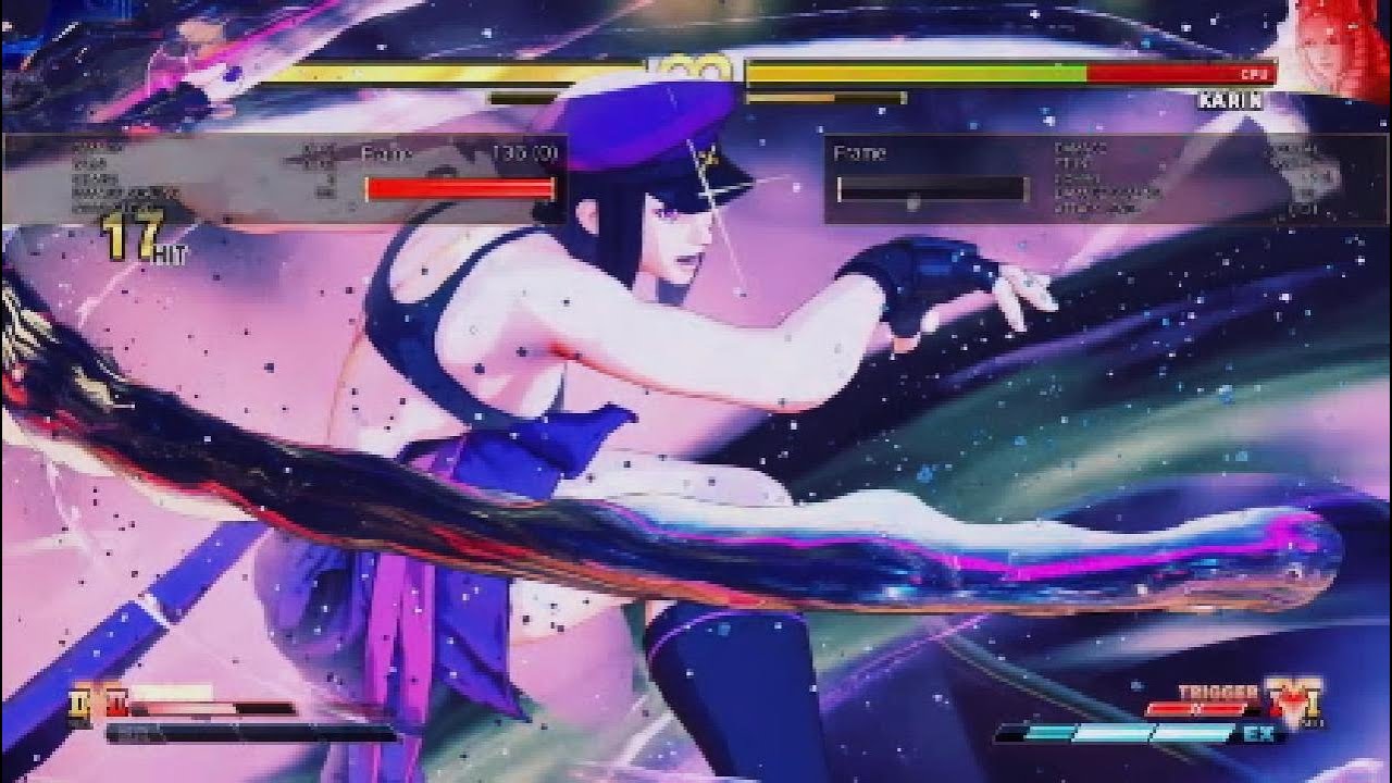 Street Fighter V Definitive Juri V Trigger 2 Combo Using V Skill 2