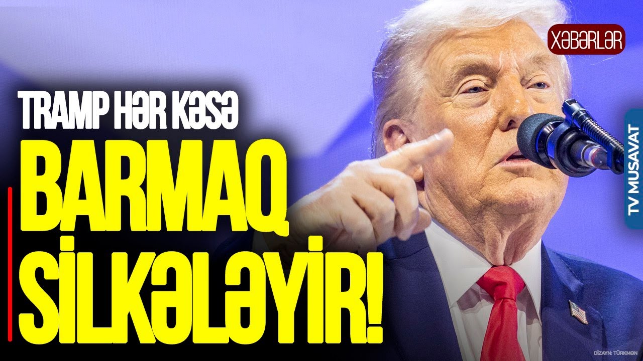 Tramp hər kəsə barmaq SİLKƏLƏYİR! Gözlərinin içinə qədər YALAN DANIŞIRLAR -E. Alıoğludan SƏRT SÖZLƏR