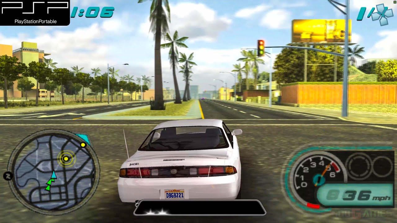 Midnight Club: Los Angeles Remix - PSP Gameplay 4k 2160p (PPSSPP)