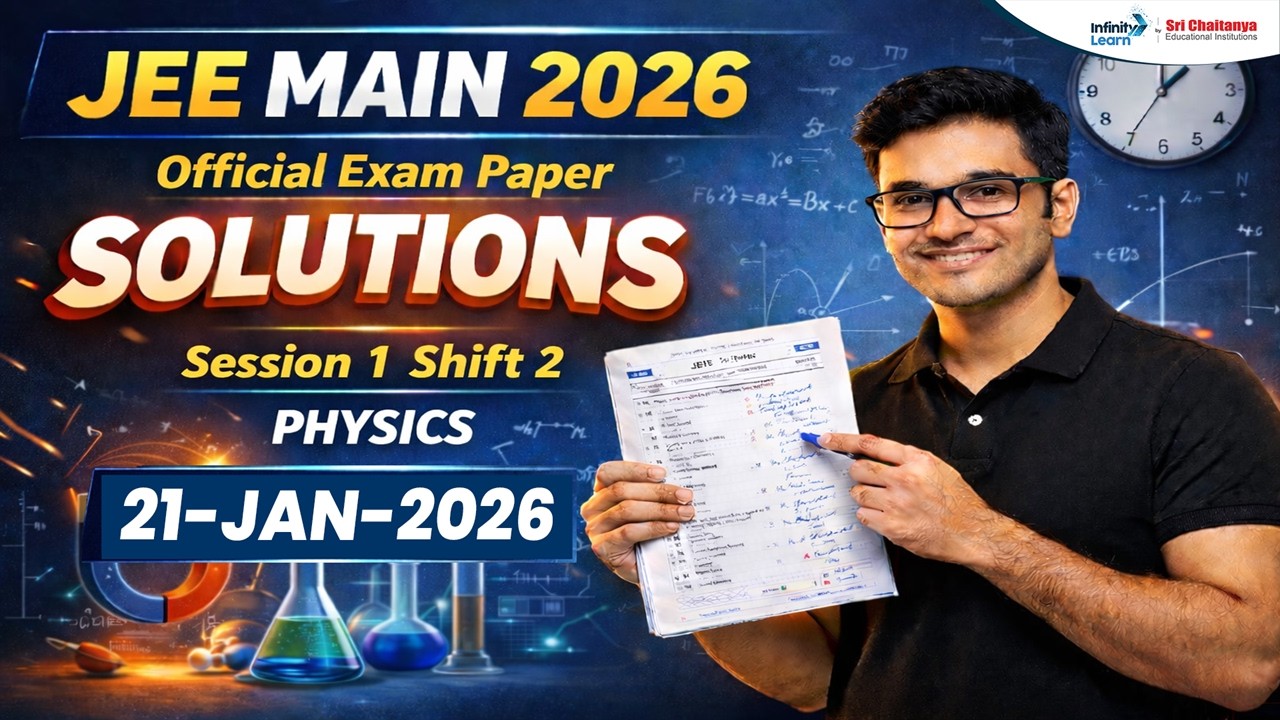 JEE Main 2026 Physics Paper Solution | 21st Jan Shift 2 Detailed Analysis || #JEEMain2026