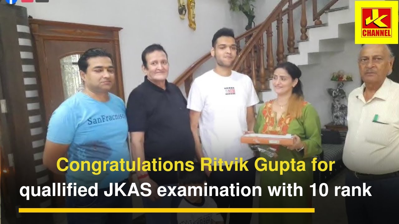 #Congratulations Ritvik Gupta for quallified JKAS examination with 10 rank