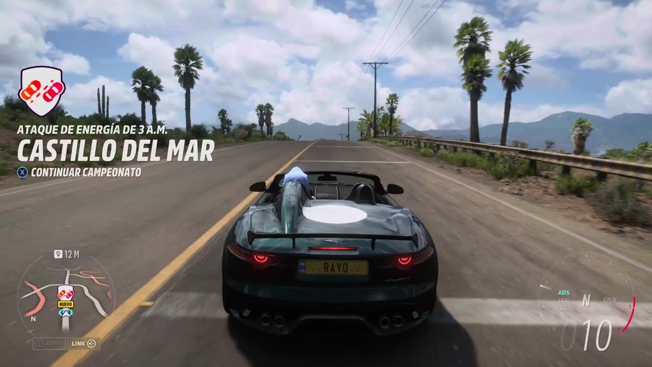Forza Horizon 5, Carrera de Jaguares / 4K HDR - 120 FPS (XBSX)