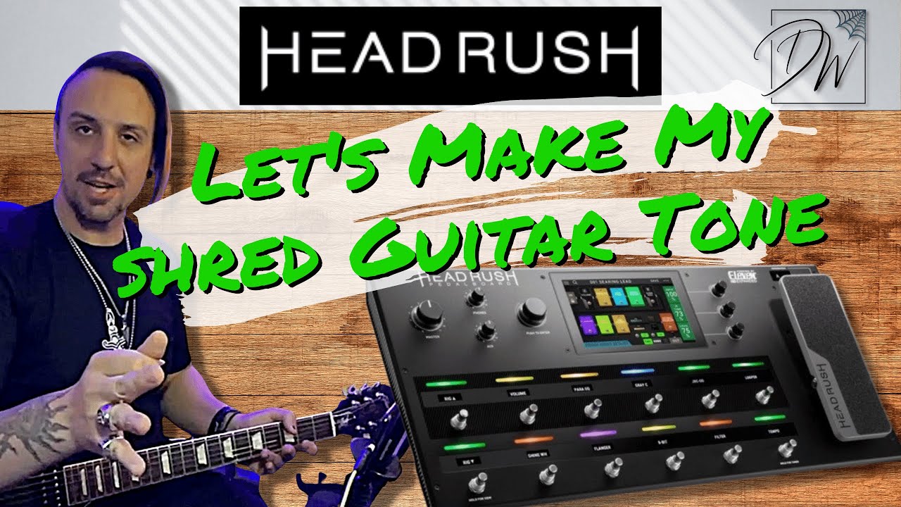 Мой набор HeadRush для соло-гитары и рок-концертов