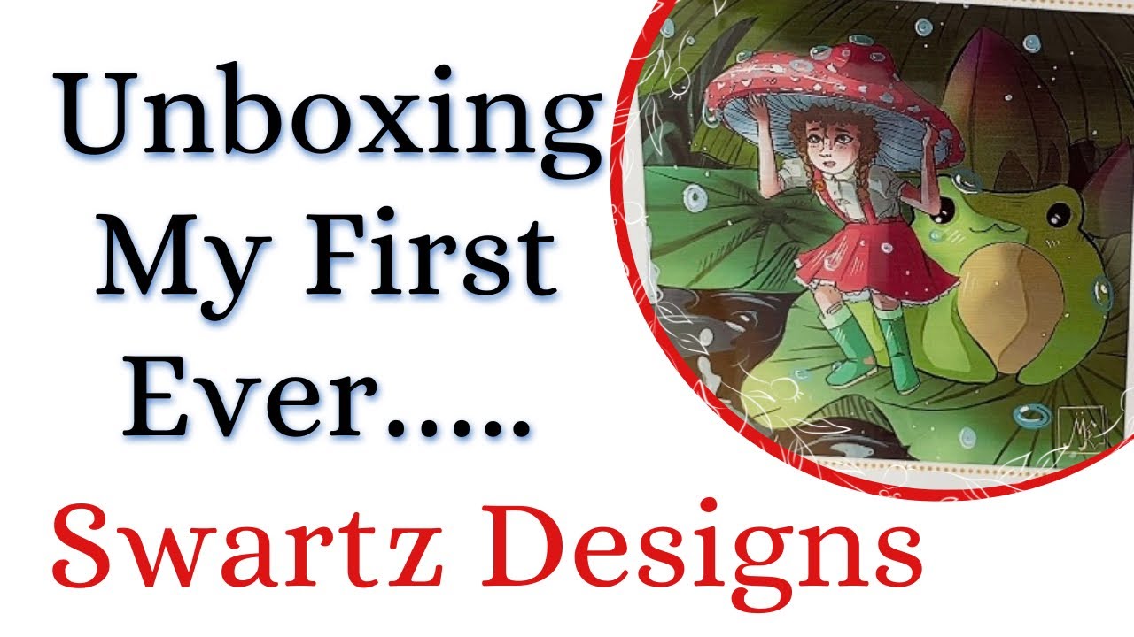 Unboxing My VERY First Swartz Designs Diamond Paintings 🥰
