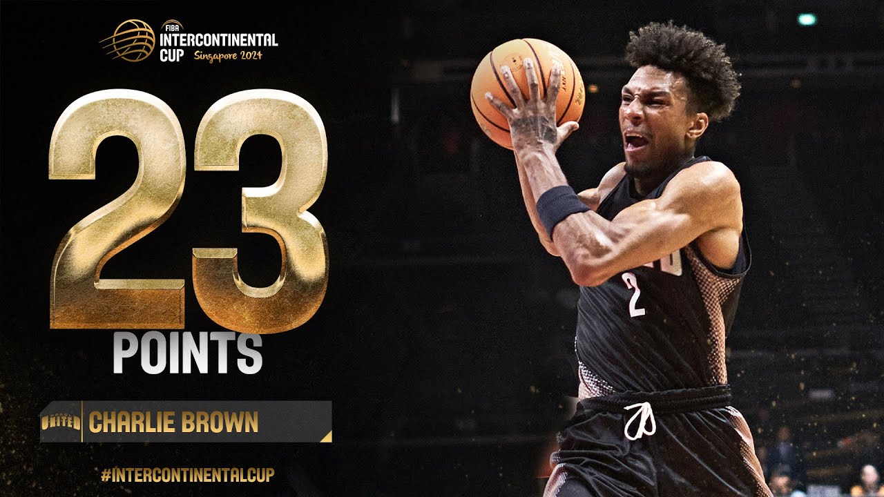 Charlie Brown 🇺🇸 | Player Highlights | FIBA Intercontinental Cup 2024