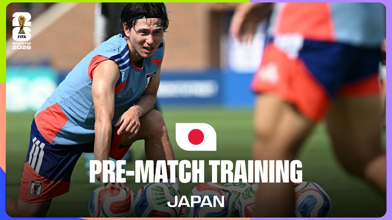Japan Train Before Sweden | FIFA World Cup 2026&trade;