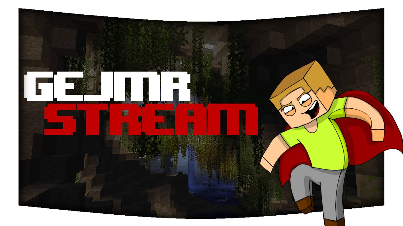 [GEJMR] Minecraft - (záznam) Livestream s hosty