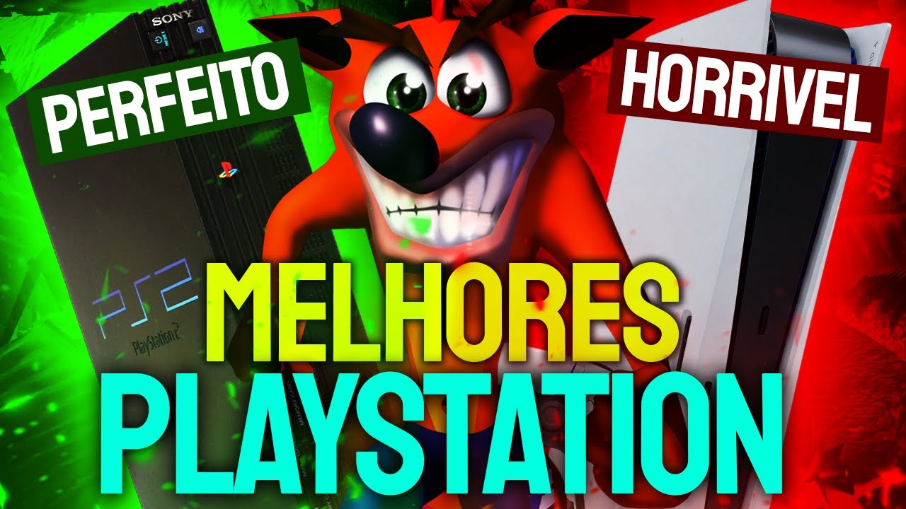 Os MELHORES PLAYSTATION, do PIOR ao MELHOR