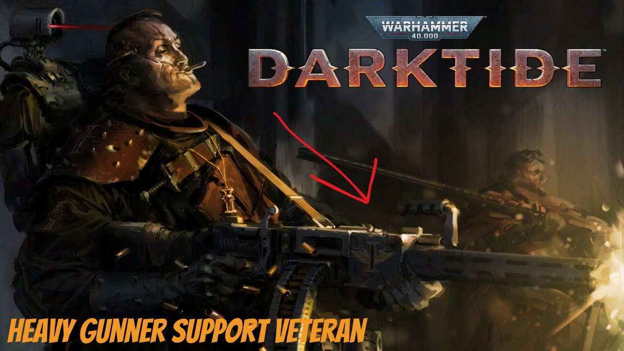 Heavy Gunner Support Veteran | Auric Maelstrom Gameplay | Warhammer40k: DARKTIDE