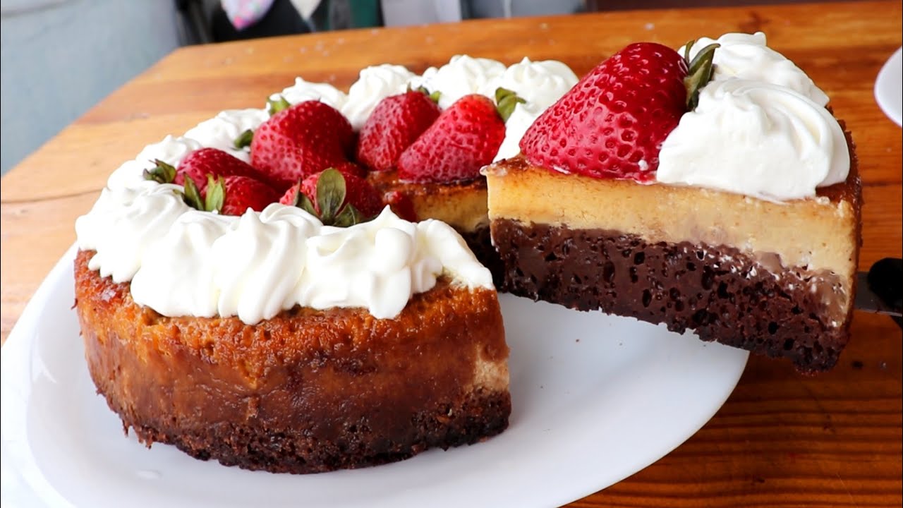 Pastel imposible SIN HORNO| RECETA COMPLETA (CHOCOFLAN) #chocoflan #pastelimposible # postre