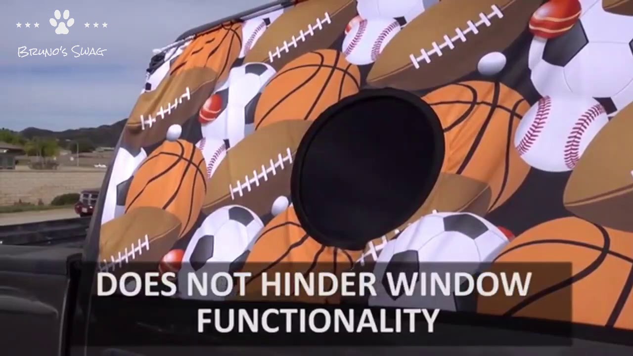 Take a Peek Car Window Curtain for dogs