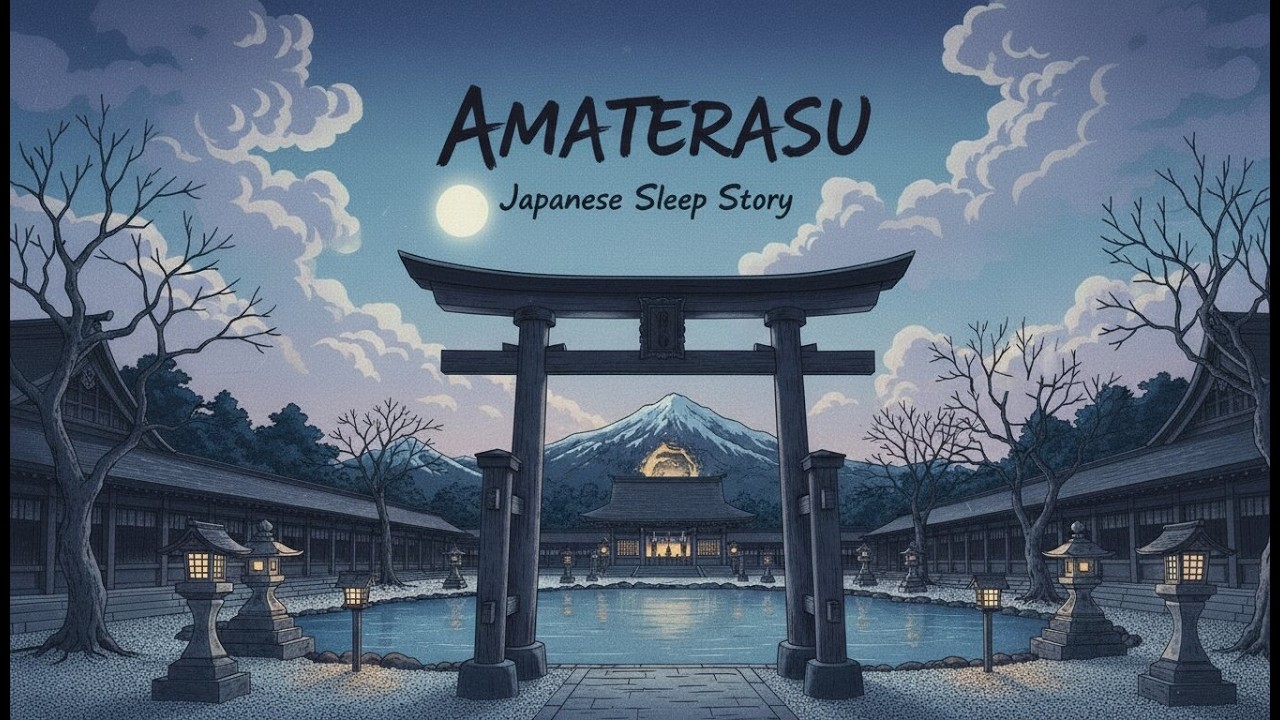 🌅 Amaterasu🌙Japanese Sleep Story | 140 Minutes of Stillness &Returning Light