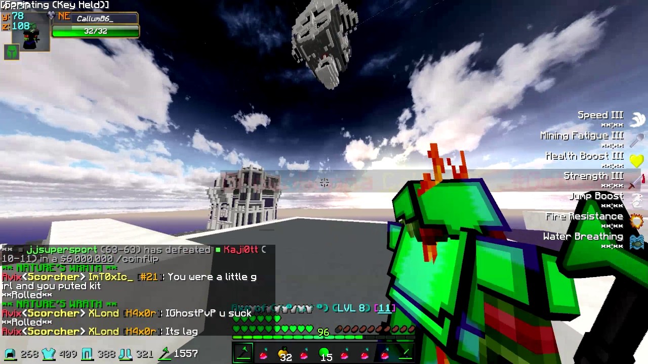 GOD KILL MONTAGE: 6 GOD KILLS CosmicPvP Lava Planet