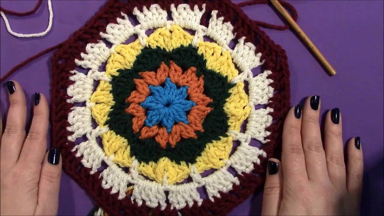 In Love With Color Throw: Octagon Motif