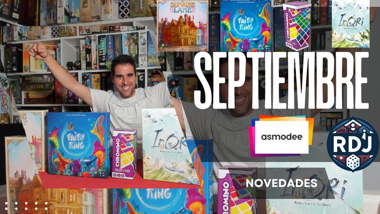 ASMODEE Septiembre 2024 &iexcl;Lo Mejor de los Juegos de Mesa!