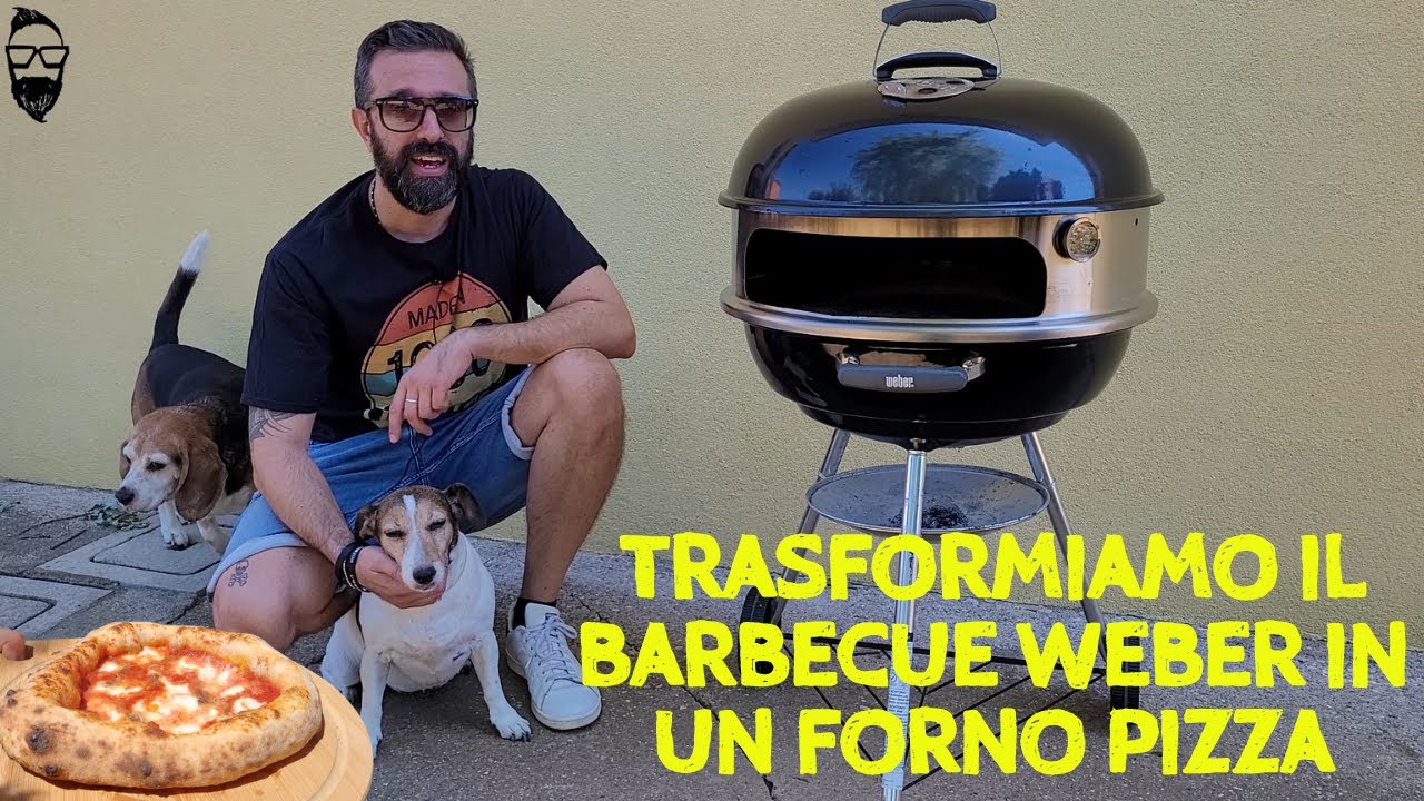 RISULTATO PAZZESCO Trasformiamo il barbecue Weber kettle in un forno a legna con il kit Fiesoli arte