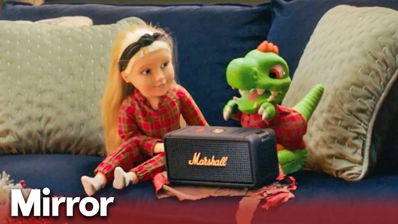 Argos 2024 Christmas advert with Trevor the dinosaur
