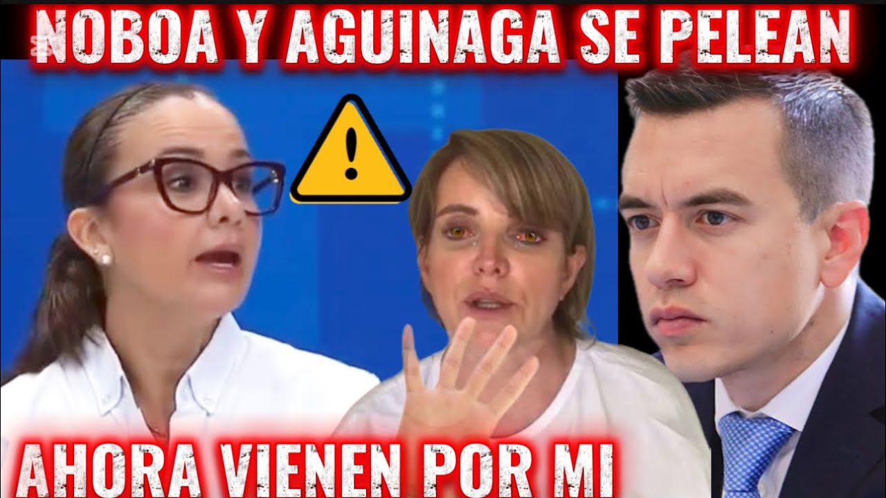 NOBOA QUIERE PRESA A AGUINAGA 