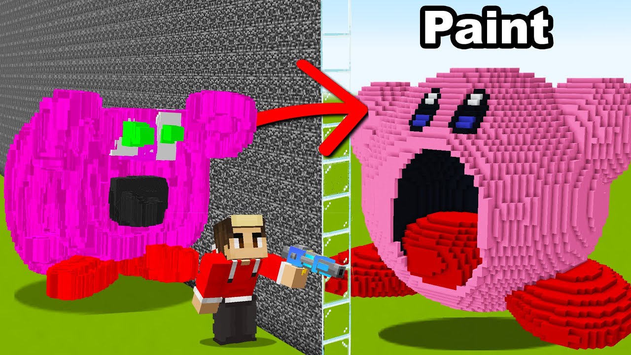 Why I Cheated With PAINT GUN In A Build Battle...