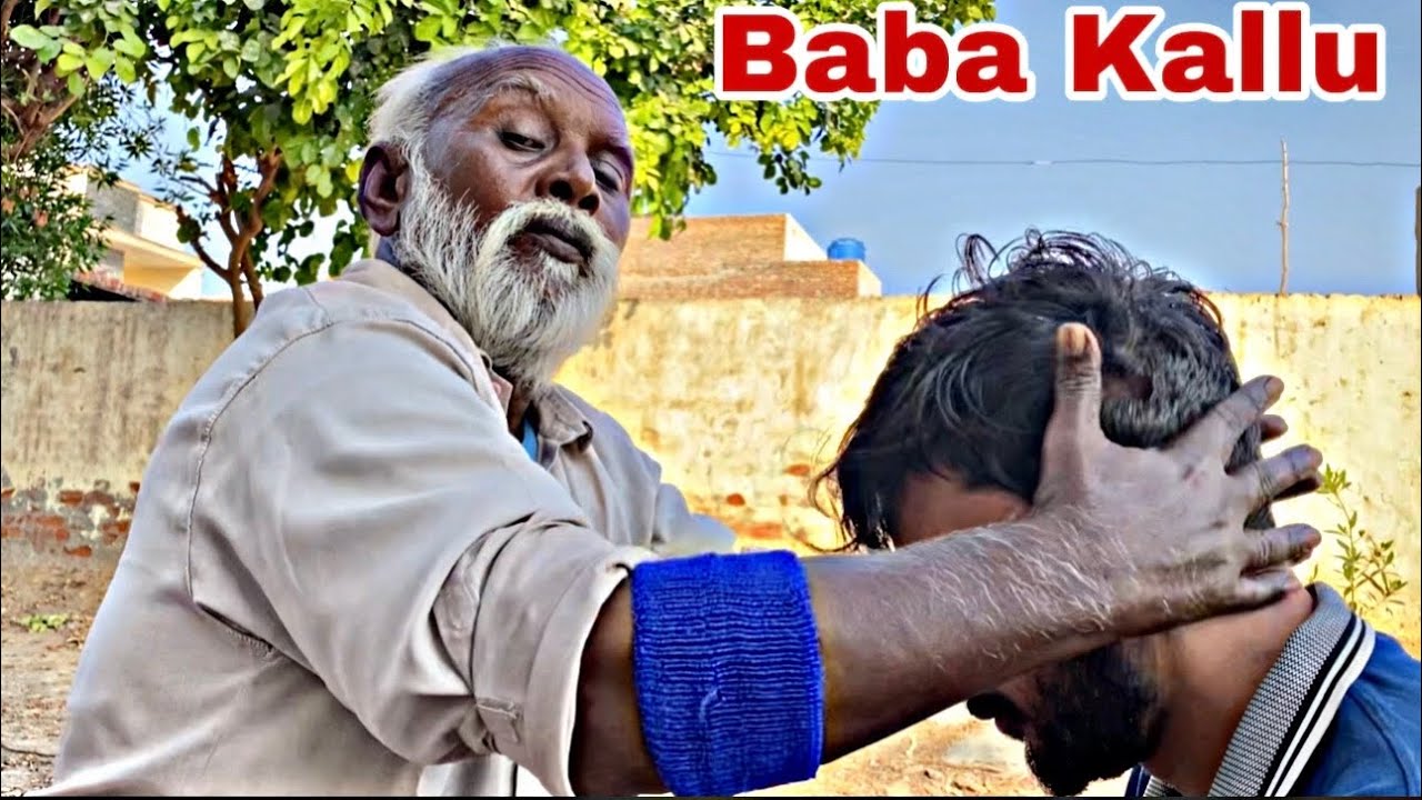Traditional Indian ASMR Massage by Baba Kallu | Instant Headache & Stress Relief 