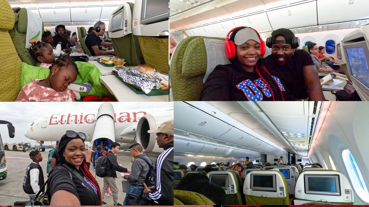 OUR LONGEST FLIGHT ✈️ FROM NEW  YORK 🇺🇸 TO NAIROBI KENYA 🇰🇪 