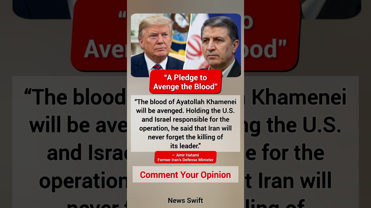 IRAN'S Military Chief BLAMES U.S. and ISRAEL